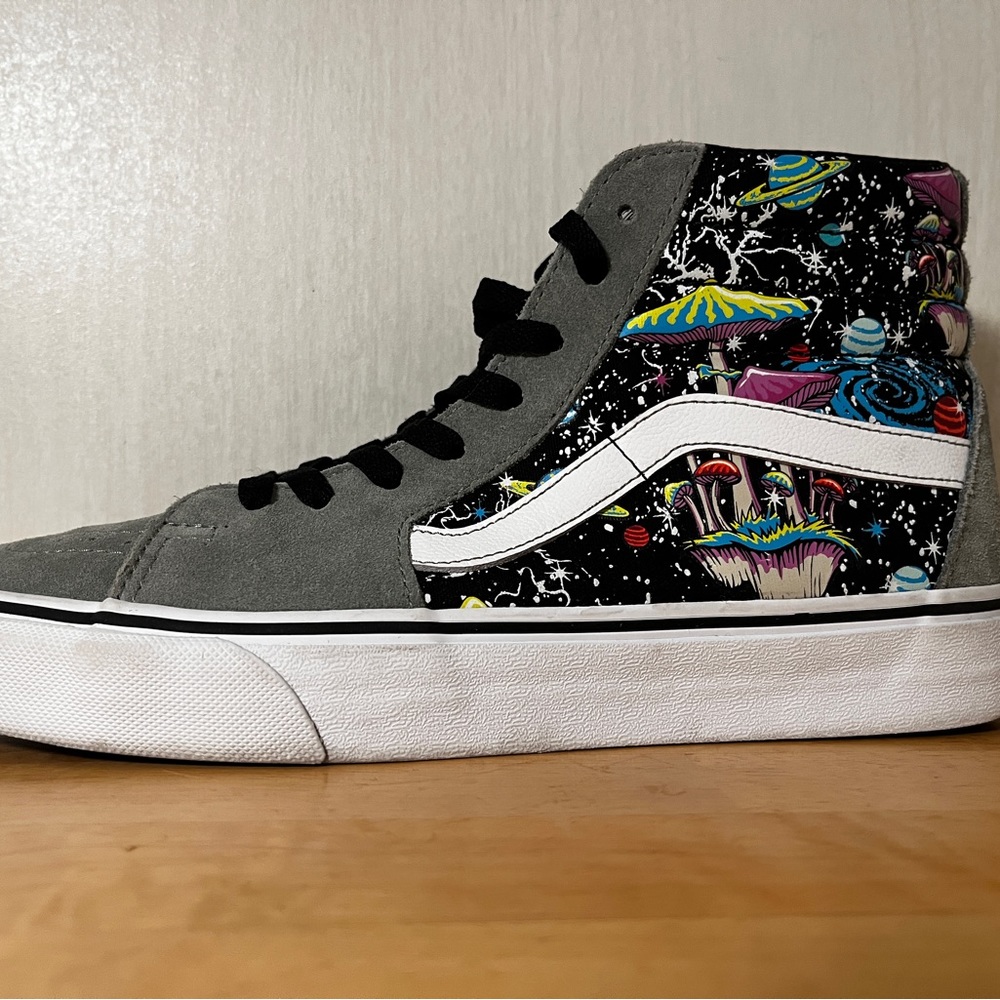 Vans Sk8 Hi Shoes (cosmic glow shadow/true white) - Picture 5 of 6